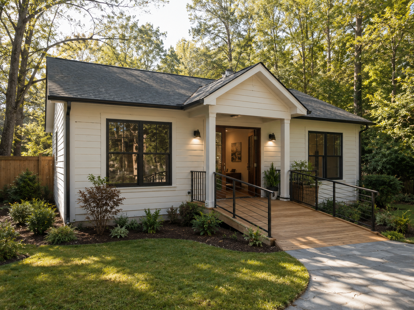 Charming detached in-law suite ADU in the Triangle, built by Forge Construction Group