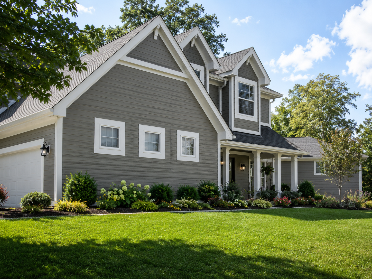 James Hardie fiber cement lap siding engineered for North Carolina weather on a Raleigh NC home